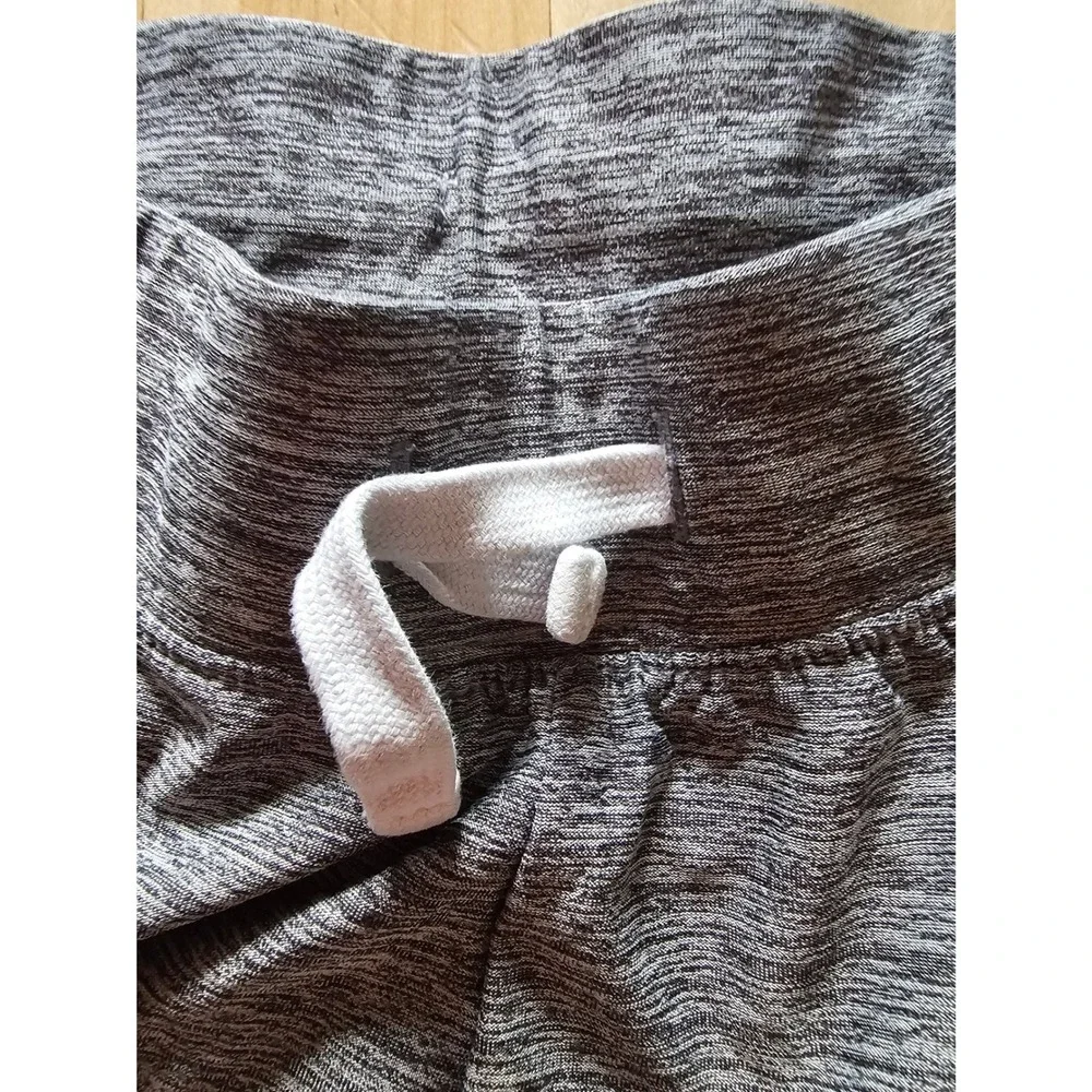 Justice Girls Gray Heather Space Dye Dolphin Active Shorts Size L 12/14 6071798